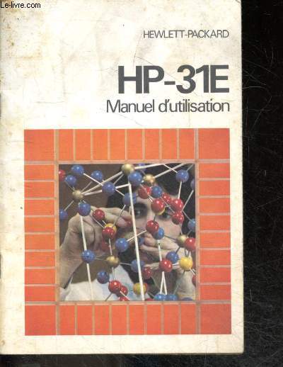 HP-31E - manuel d'utilisation