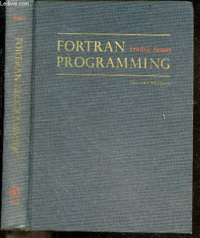 Fortran Programming - revised reprint
