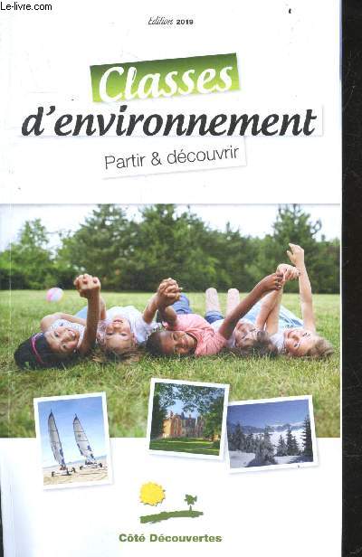 Classes d'environnement - Partir & Decouvrir - edition 2019 - Catalogue