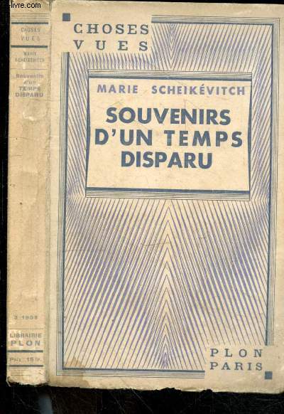 Souvenirs d'un temps disparu - Collection Chises vues - 13 gravures hors texte