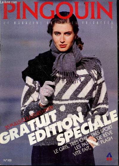 Pingouin N100- Le gris, tres chic, tres sport - les pastels de reve- vite fait, vite flash- pull : une seule pelote suffit- quand le noir souligne la couleur : comme des touches de piano, comme des touches de peinture- contraste subitl, soyeux ...