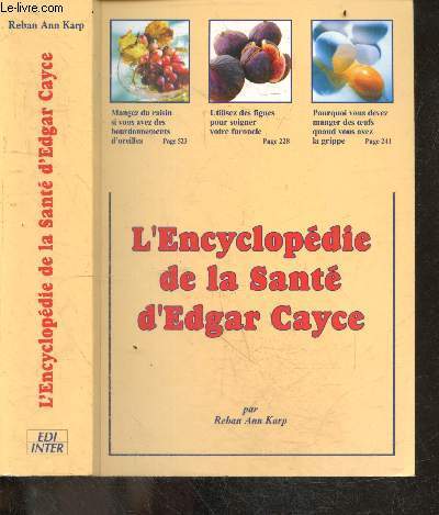 L'encyclopedie de la sante d'Edgar Cayce