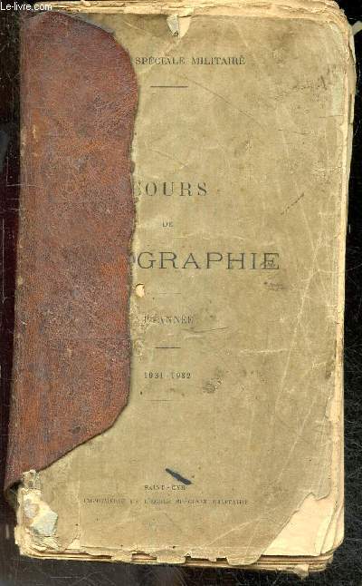 Cours de topographie - 1ere anne - 1931/1932
