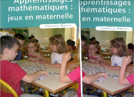 Apprentissages mathematiques : jeux en maternelle - 2 volumes : le livre du maitre (manuel) + le materiel des jeux (planches reproductibles par photocopies)