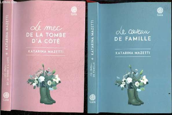 Lot 2 volumes: Le mec de la tombe d'a cote + Le caveau de famille - roman - Collection Kayak