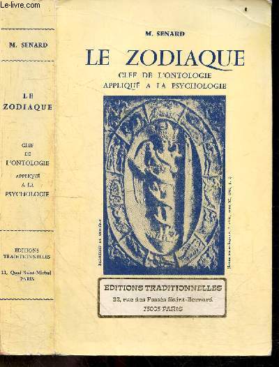Le zodiaque - Clef de l'ontologie, Applique a la psychologie