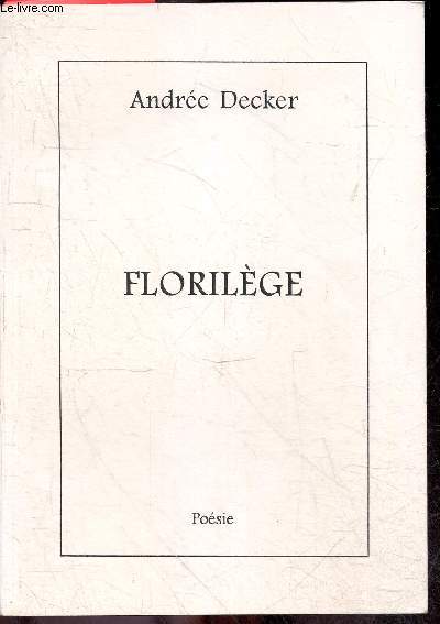 Florilege - Poesie - Prix Ardua, Bordeaux, 2000 - 2e edition