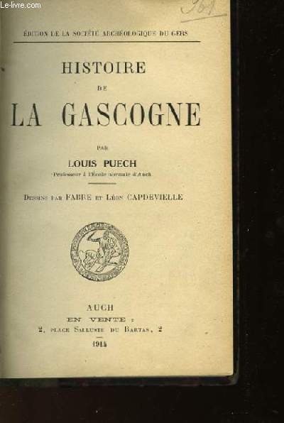 HISTOIRE DE LA GASCOGNE