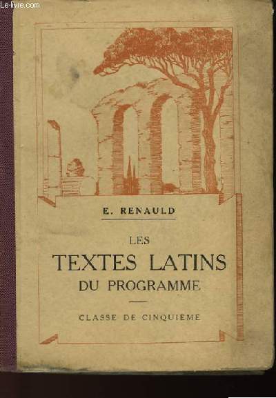 LES TEXTES LATINS DU PROGRAMME - CLASSE DE CINQUIEME