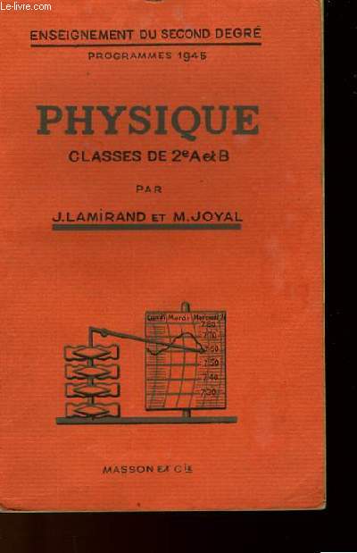 PHYSIQUE - CLASSES DE 2e A et B
