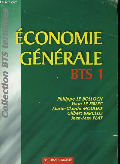 ECONOMIE GENERALE BTS 1