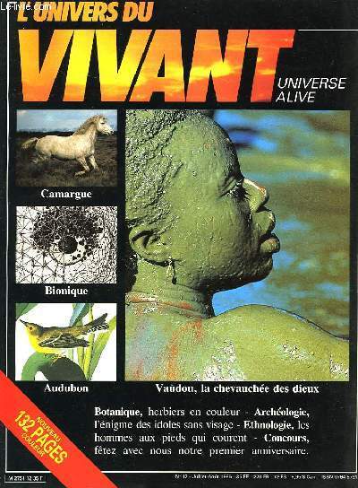 L'UNIVERS VIVANT N°12 - JUILLET-AOUT 1986