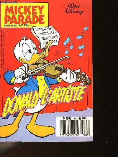 MICKEY PARADE N95 - DONALD L'ARTISTE