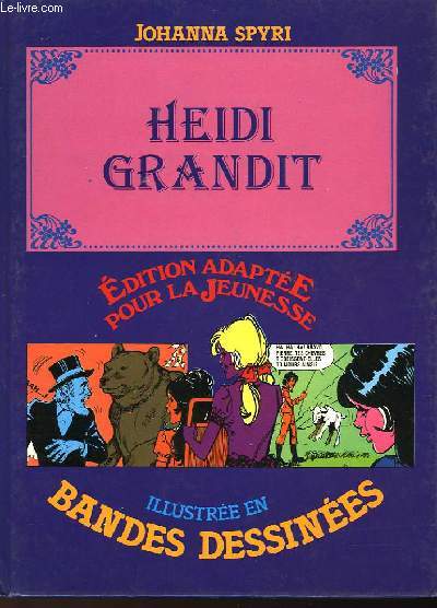 HEIDI GRANDIT - ILLUSTRE EN BANDES DESSINEES