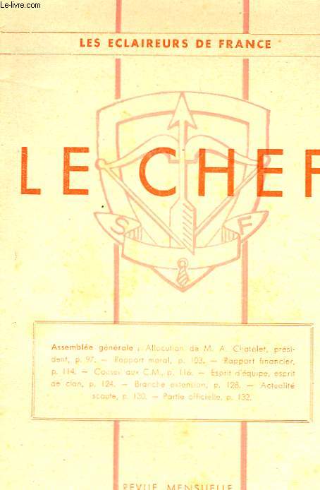 LE CHEF N 245 AVRIL 1944
