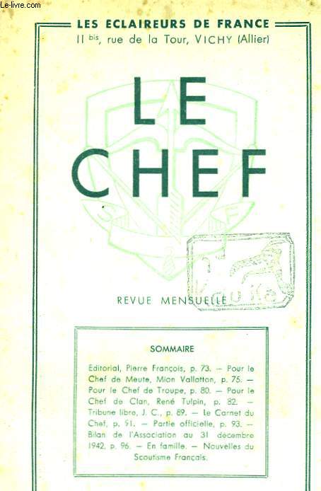 LE CHEF N 234 AVRIL 1943