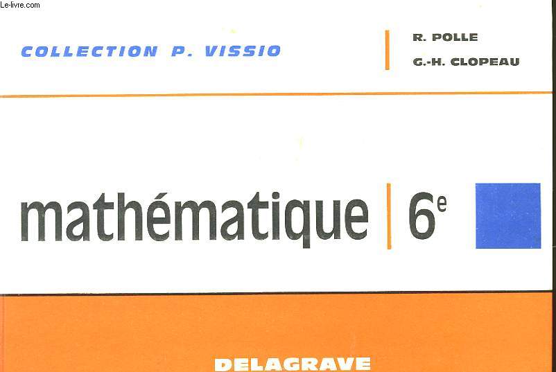 MATHEMATIQUE CLASSE DE SIXIEME