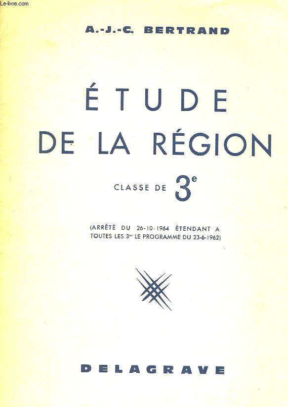 ETUDE DE LA REGION