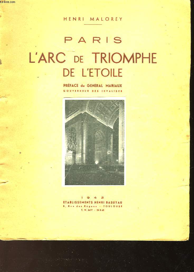 L'ARC DE TRIOMPHE DE L'ETOILE