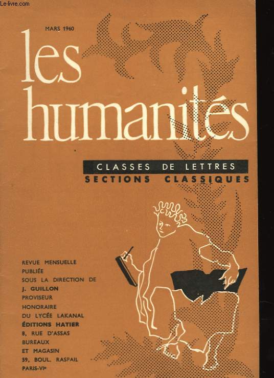 LES HUMANITES N354 - CLASSES DE LETTRES - SECTIONS CLASSIQUES