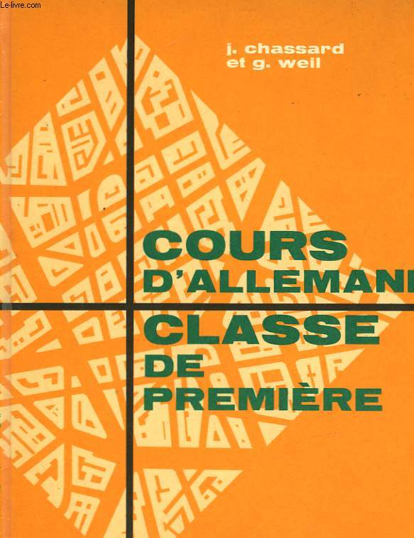 COURS D'ALLEMAND - CLASSE DE PREMIERE - LANGUE I