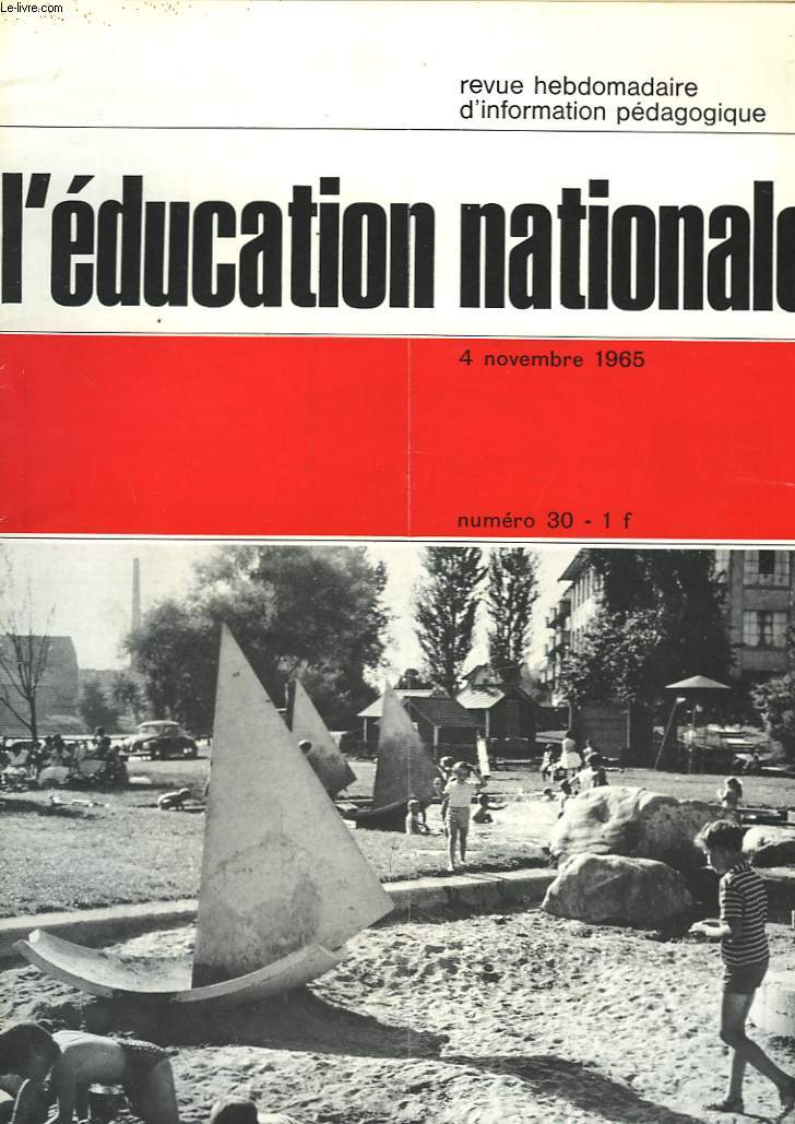 L'EDUCATION NATIONALE N30