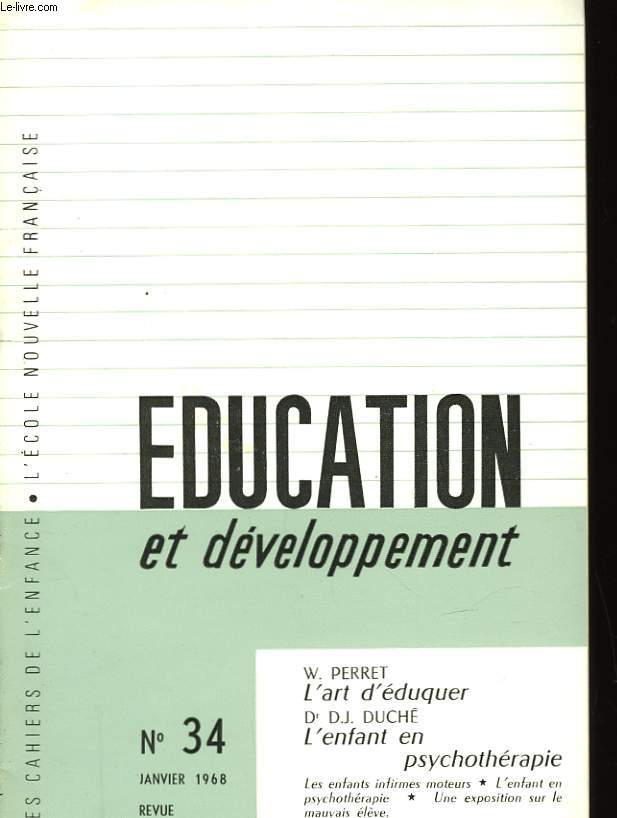 EDUCATION ET DEVELOPPEMENT N34