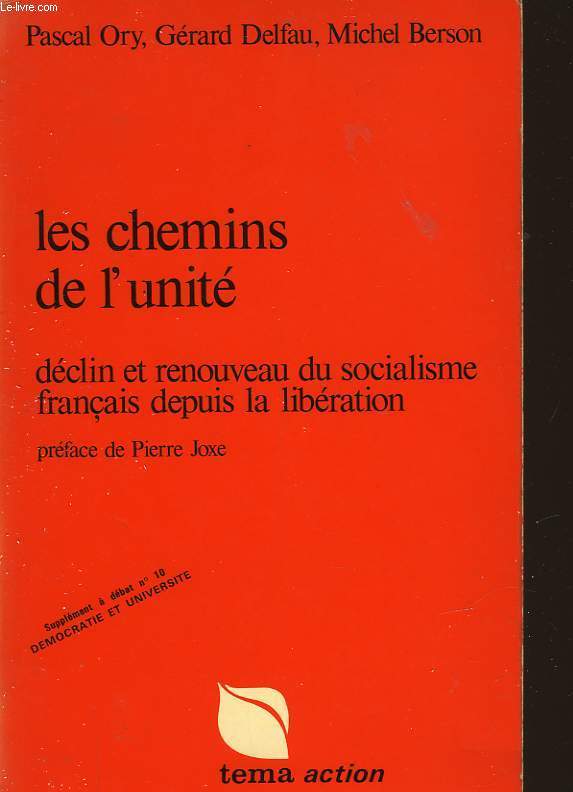 LES CHEMINS DE L'UNITE