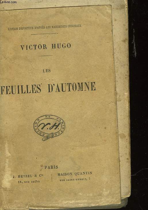 LES FEUILLES D'AUTOMNE