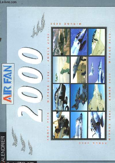 CALENDRIER 2000 - AIR FAN - 2000 - Afbeelding 1 van 1