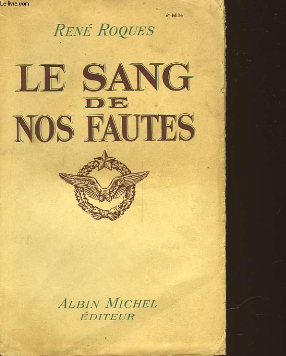 LE SANG DE NOS FAUTES