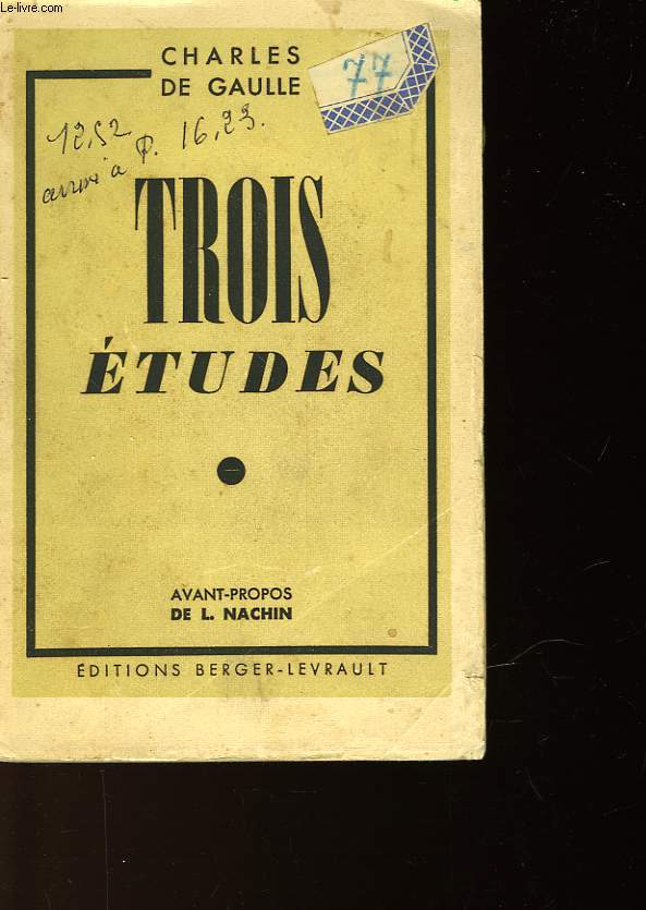 TROIS ETUDES