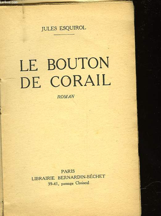 LE BOUTON DE CORAIL