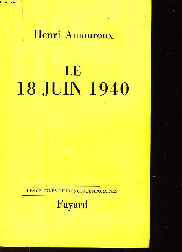 LE 18 JUIN 1940