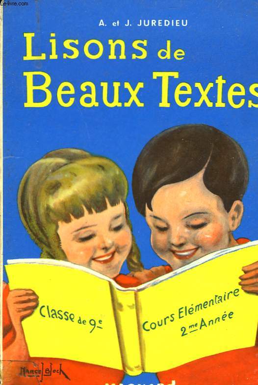 LISONS DE BEAUX TEXTES