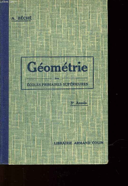 GEOMETRIE - ECOLES PRIMAIRES SUPERIEURES