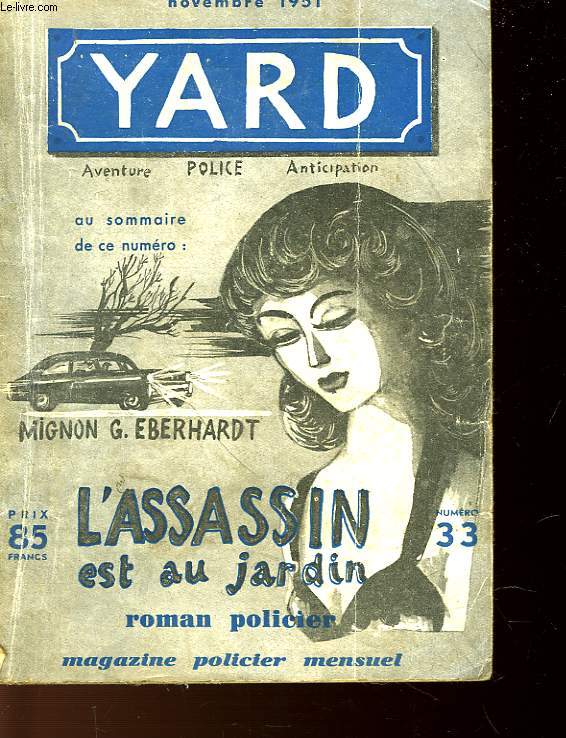 LE YARD - L'ASSASSIN EST AU JARDIN - N33