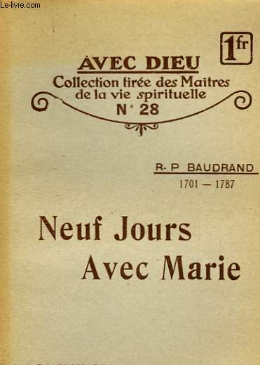 NEUF JOURS AVEC MARIE - N28