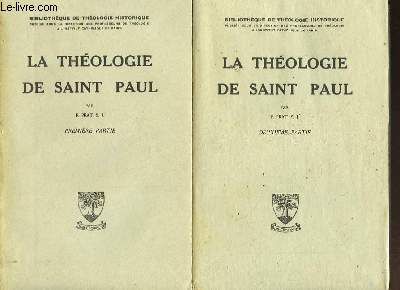 LA THEOLOGIE DE SAINT PAUL - 2 TOMES