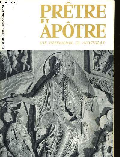 PRETRE ET APOTRE VIE INTERIEURE ET APOSTOLAT - N492