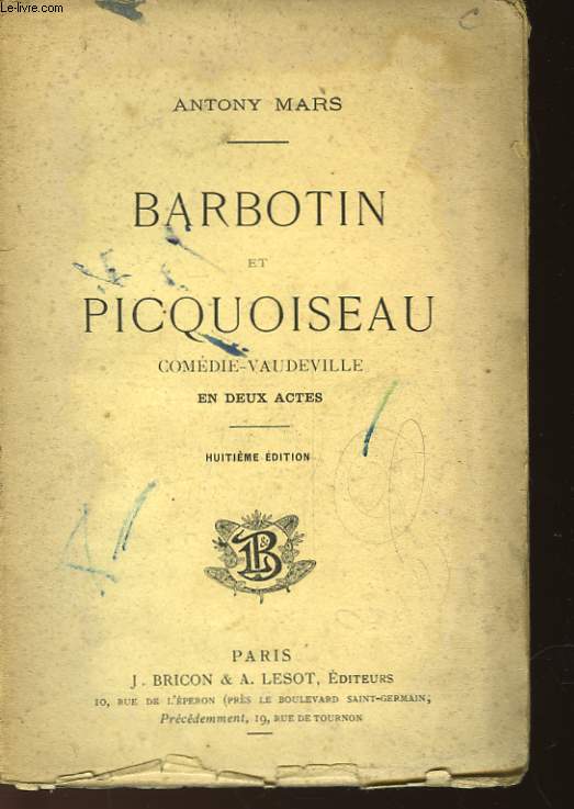 BARBOTIN ET PICQUOISEAU