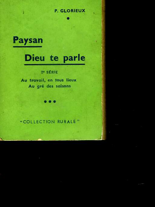 PAYSAN DIEU TE PARLE