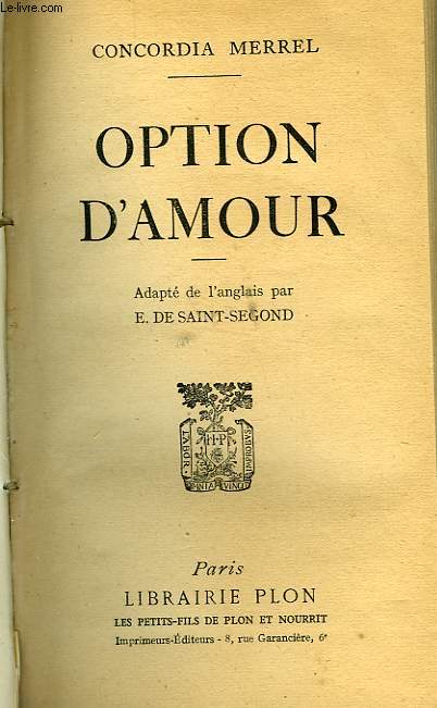 OPTION D'AMOUR