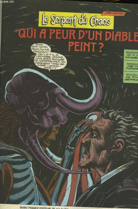 NICK FURY - LE SERPENT DU CHAOS - QUI A PEUR D'UN DIABLE PEINT?