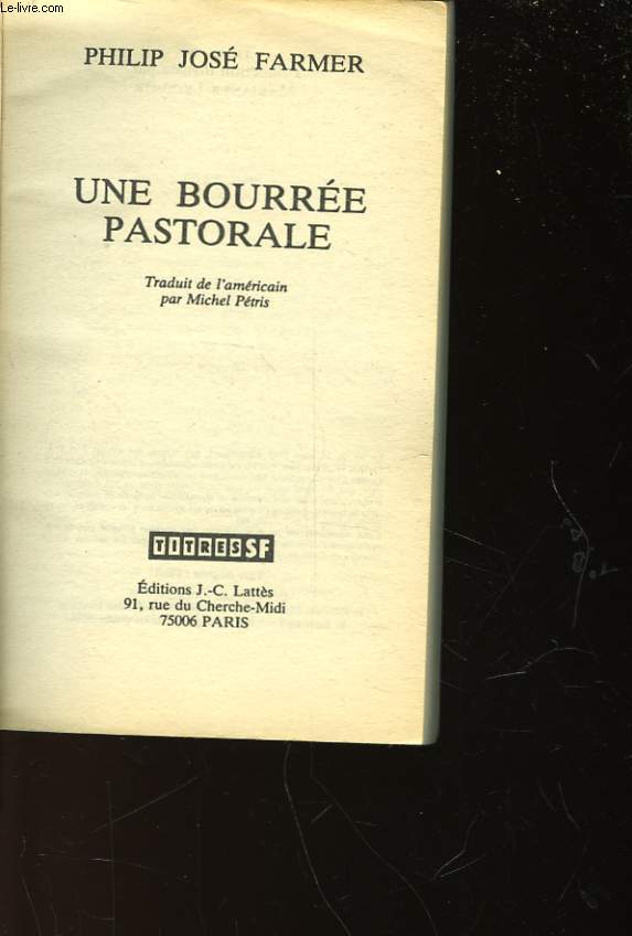 UNE BOURREE PASTORALE