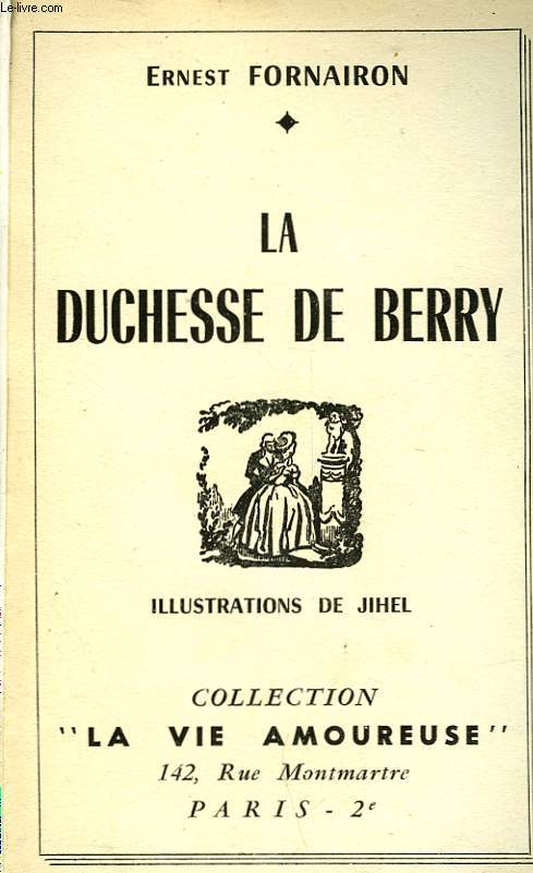 LA DUCHESSE DE BERRY - N37