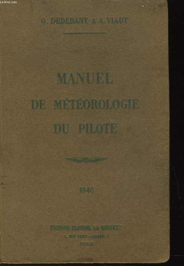MANUEL DE METEOROLOGIE DU PILOTE
