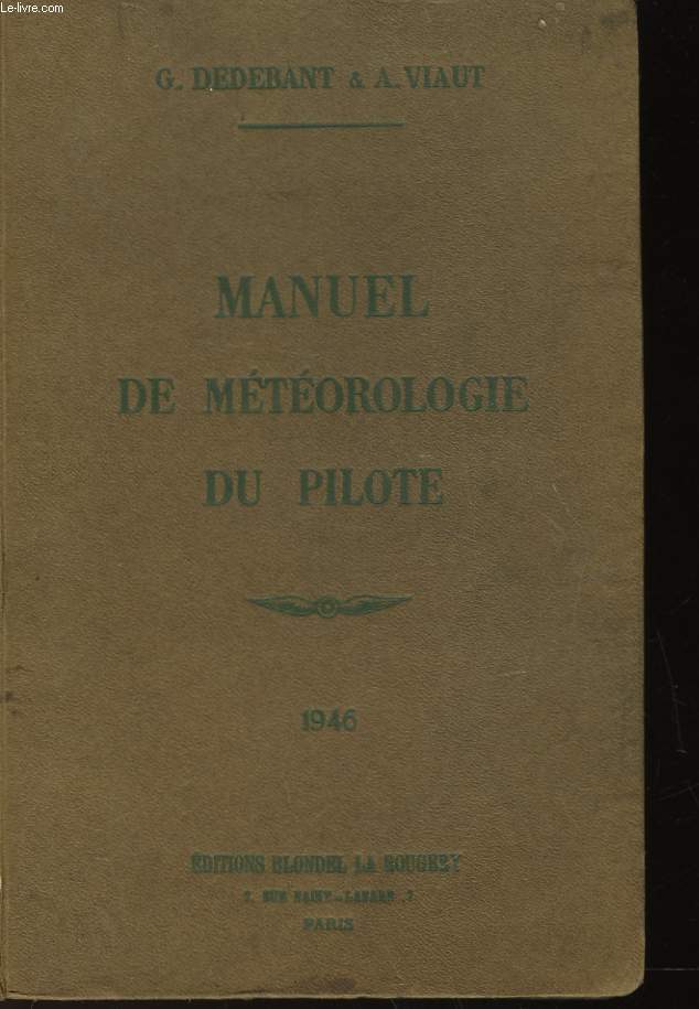 MANUEL DE METEOROLOGIE DU PILOTE