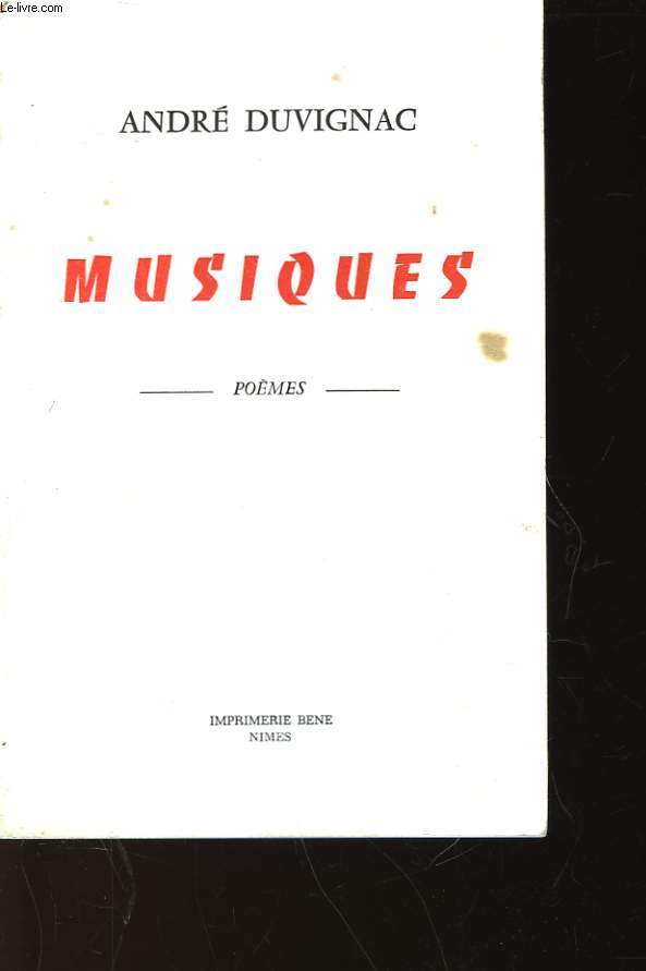 MUSIQUES - POEMES