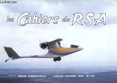 LES CAHIERS DU R. S. A. N158